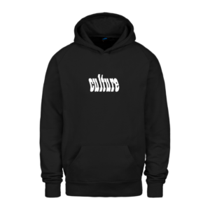 BLACK WAVEY THE CULTURE SOCIETY HOODIE
