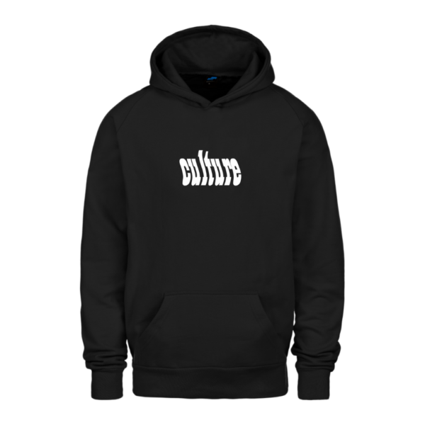 BLACK WAVEY THE CULTURE SOCIETY HOODIE